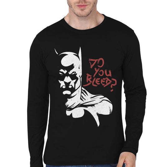Do Yo Bleed Black Full Sleeve Tee