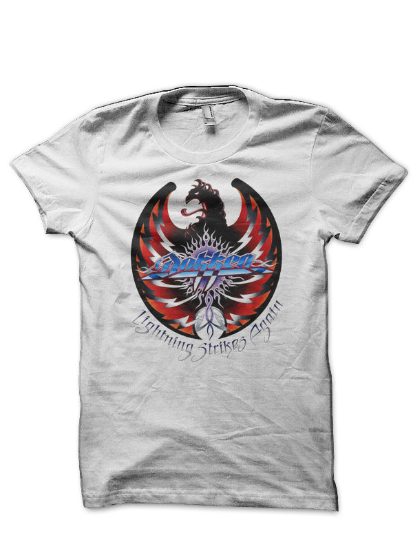 Dokken White T-Shirt