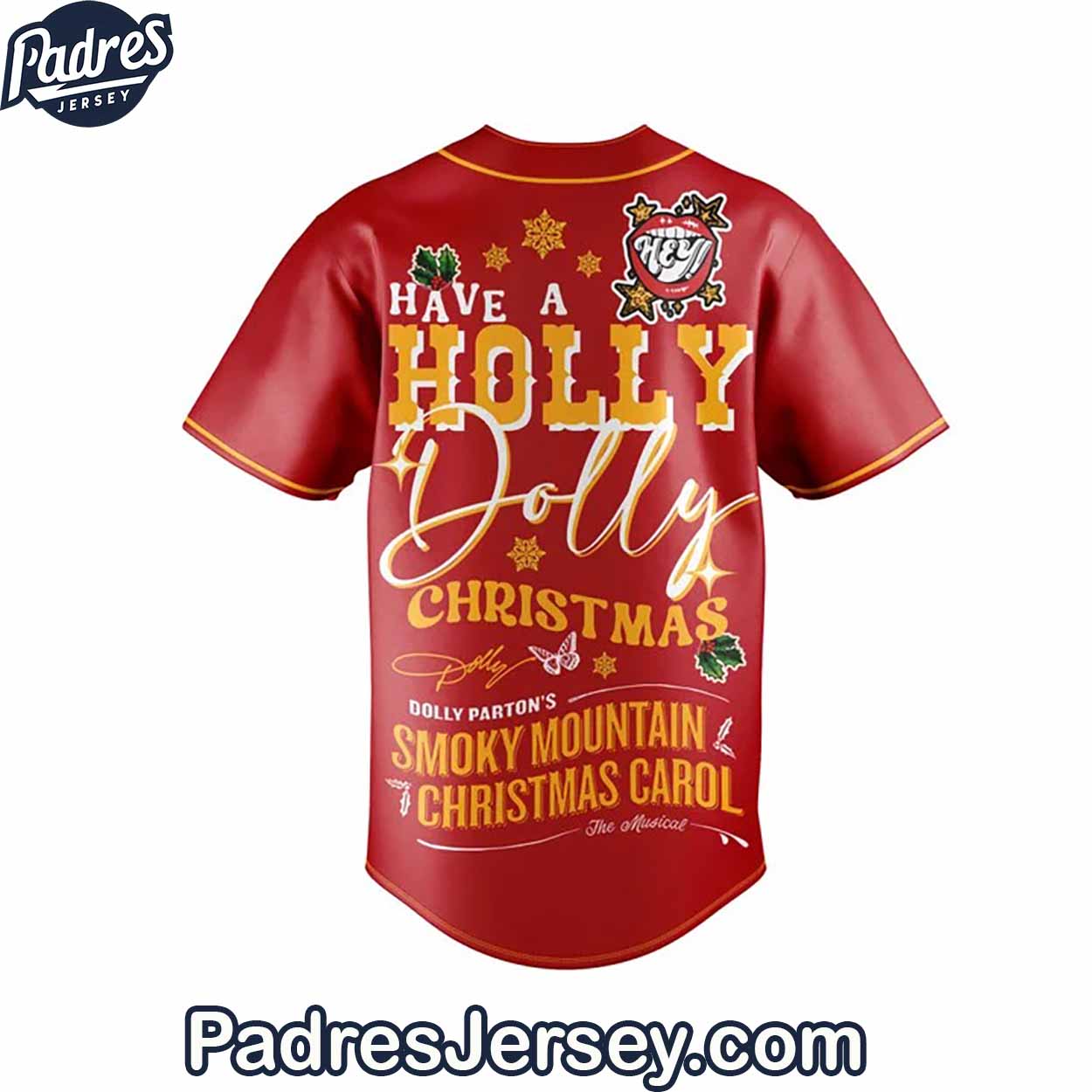 Dolly Parton Baseball Jersey Outfit - A Holly Dolly Christmas - Padres Jersey Oasis: Elevate Your Baseball Style Game
