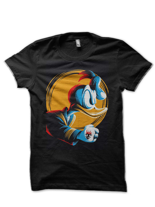 Donald Duck Black T-Shirt
