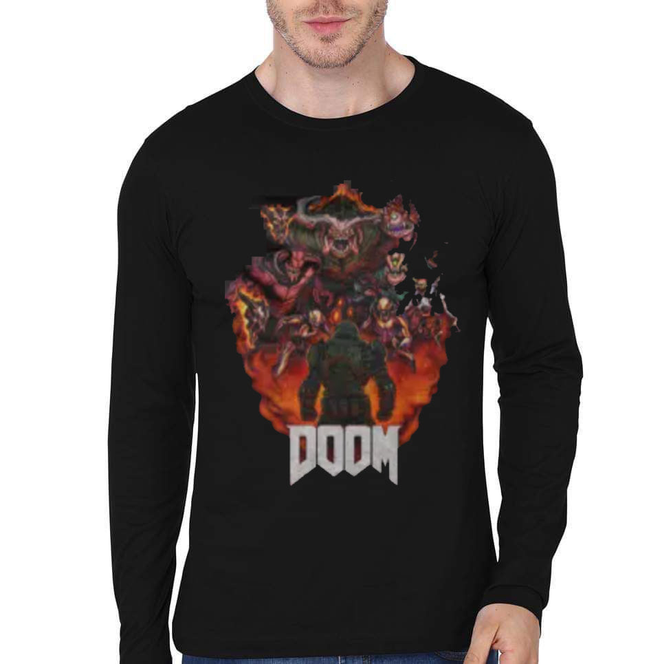 Doom Slayer Full Sleeve T-Shirt Style001