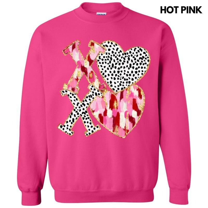 Dotted XOXO Sweatshirt