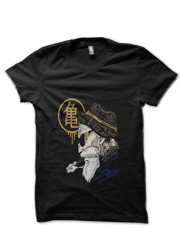 Dragon Ball Z Master Roshi Black T-Shirt