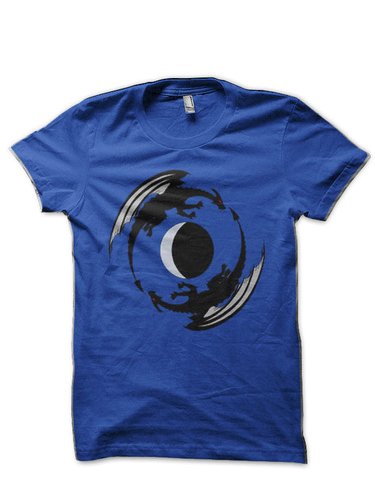 Moon Dragons Royal Blue T-Shirt
