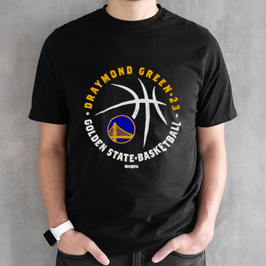 Draymond Green 23 Golden State Warriors Player Ball shirt