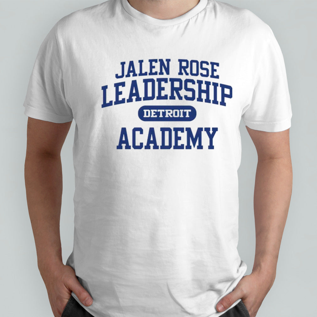 Draymond Green Wearing Jalen Rose Leadership Academy Detroit shirts