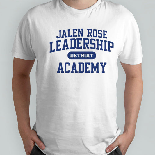 Draymond Green Wearing Jalen Rose Leadership Academy Detroit shirts