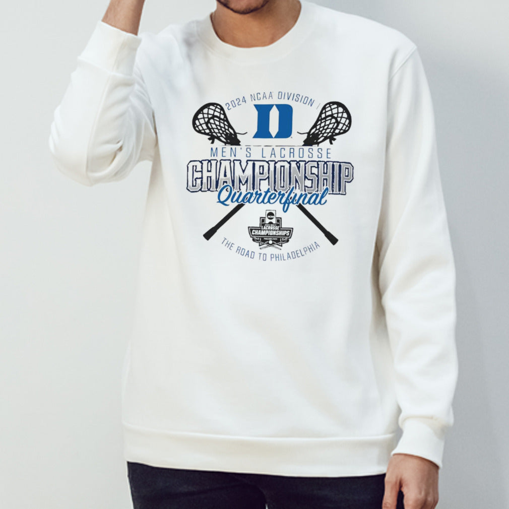 Duke Blue Devils 2024 NCAA Division I Menâ€™s Lacrosse Championship Quarterfinal shirt