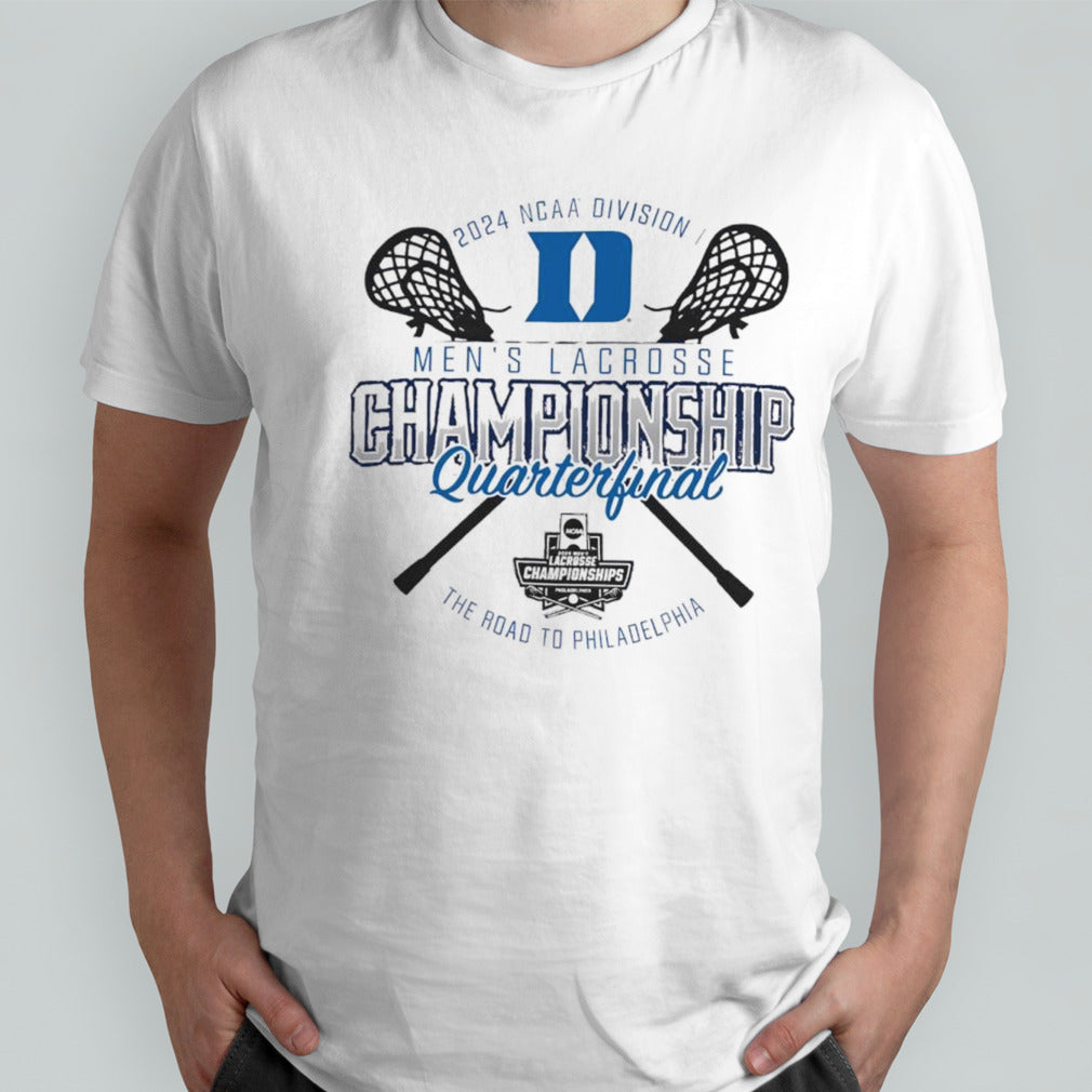 Duke Blue Devils 2024 NCAA Division I Menâ€™s Lacrosse Championship Quarterfinal shirt