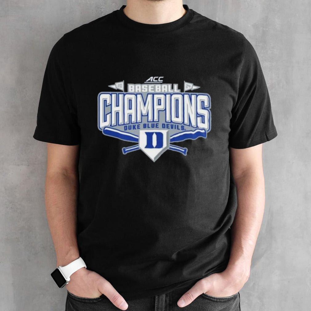 Duke Blue Devils ACC 2024 Baseball Champions Locker Room Tee shirt