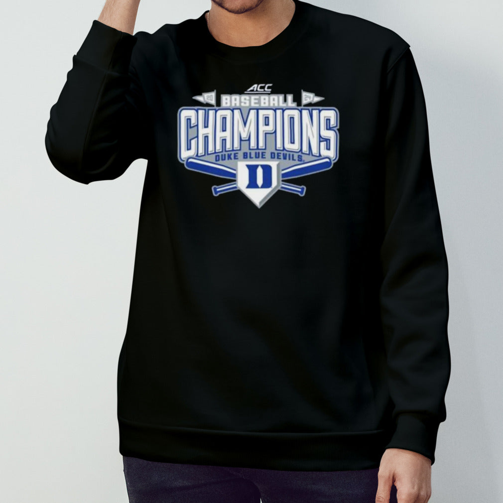 Duke Blue Devils ACC 2024 Baseball Champions Locker Room Tee shirt