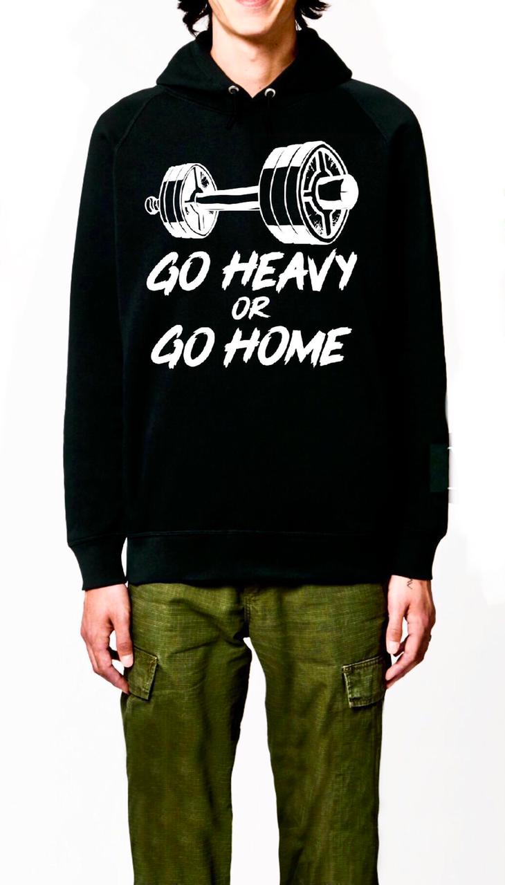 Dumbbell Black Hoodie