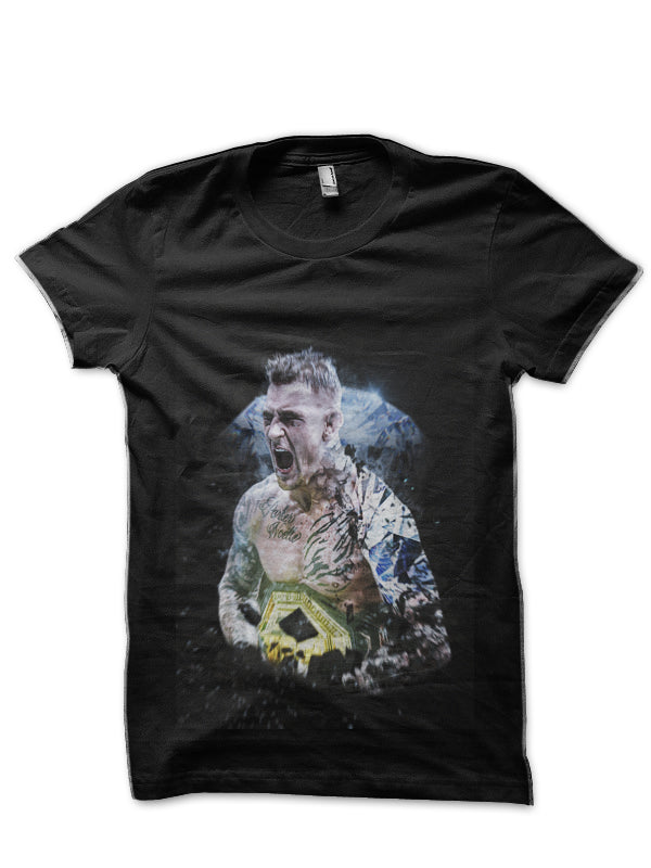 Dustin Poirier Black T-Shirt Style006