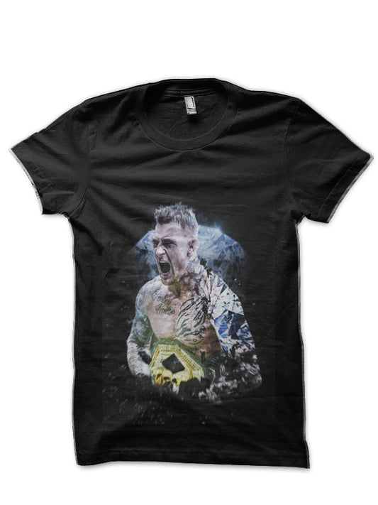 Dustin Poirier Black T-Shirt Style006