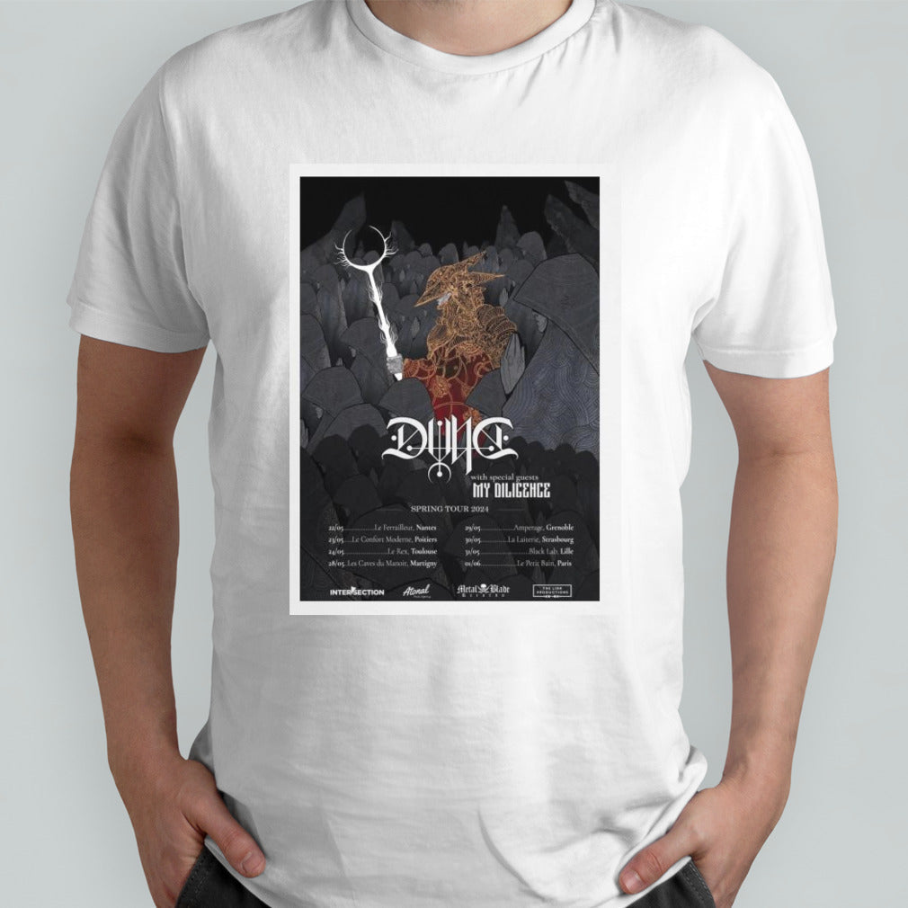 Dvne My Diligence Spring Tour 2024 T-shirt