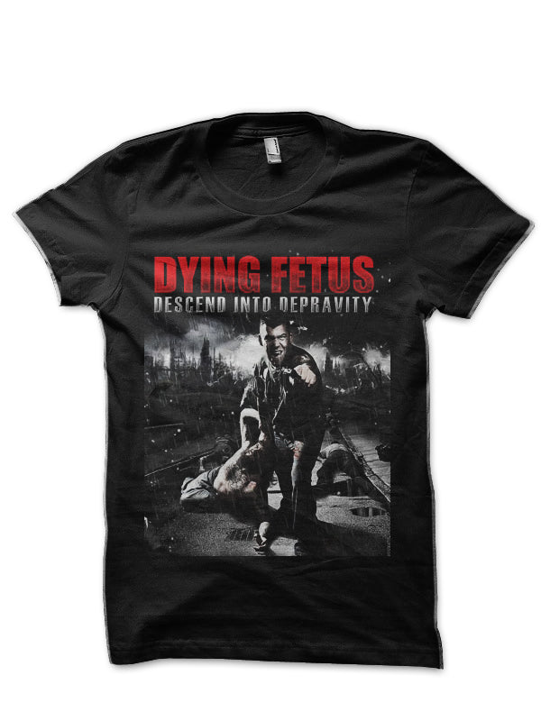 Dying Fetus Black T-Shirt Style003