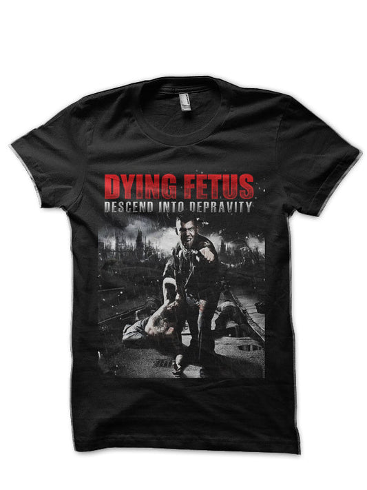 Dying Fetus Black T-Shirt Style003