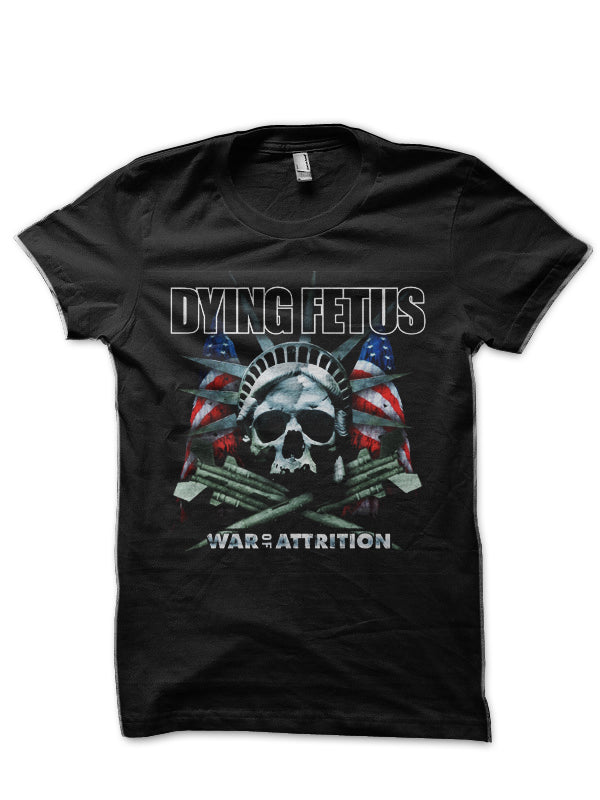 Dying Fetus Black T-Shirt Style007