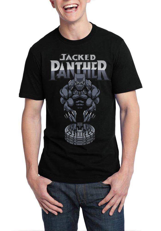 Jacked Panther Black T-Shirt