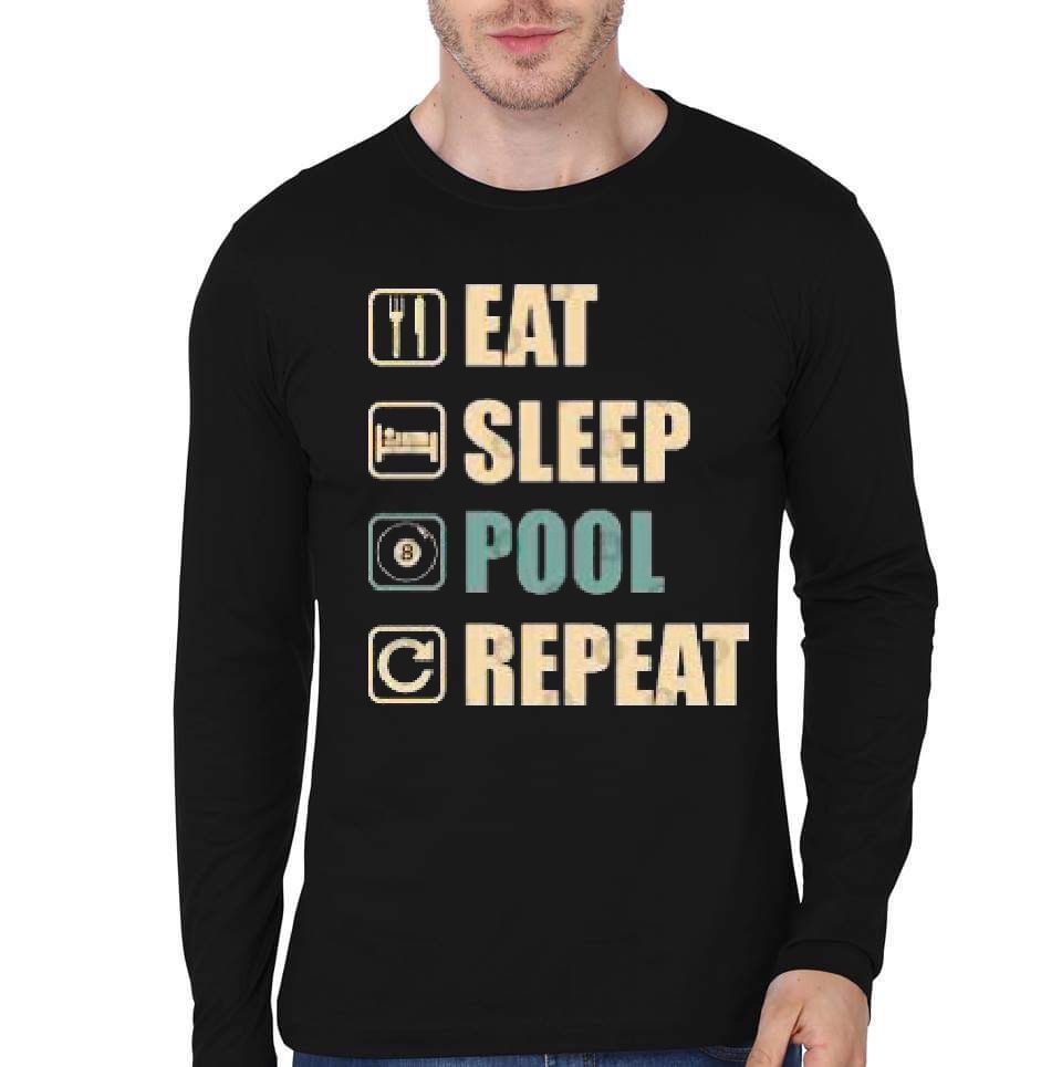 Eat Sleep Pool Repeat T-Shirt