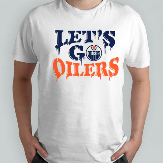 Edmonton Oilers Hockey letâ€™s go shirt