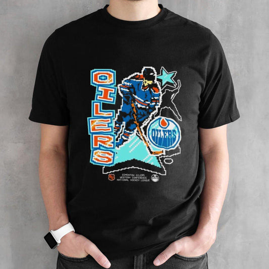 Edmonton Oilers Player Hockey Retro Shirt