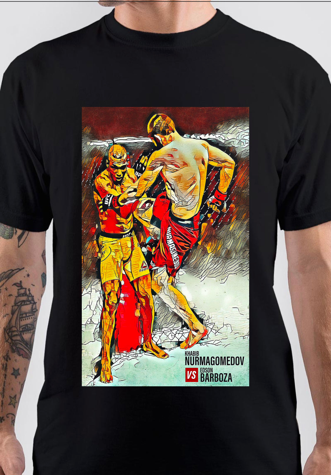 Edson Barboza Art T-Shirt Style001