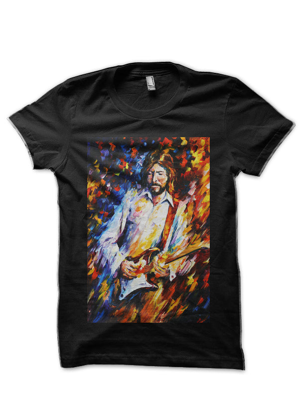 Eric Clapton Black T-Shirt Style002