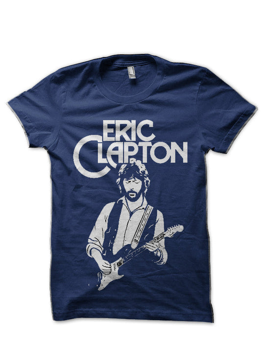 Eric Clapton Navy Blue T-Shirt