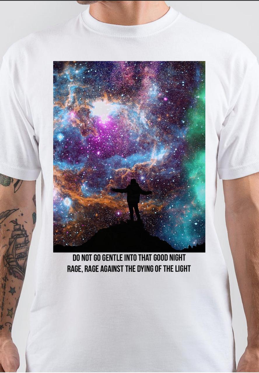 Dylan Thomas Do Not Go Gentle Into That Good Night T-Shirt Style001