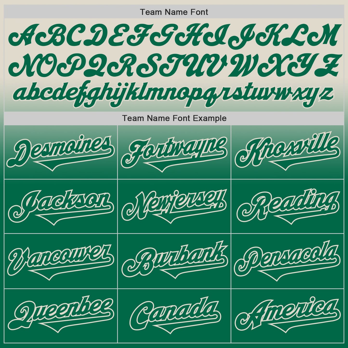 Custom Cream Kelly Green Authentic Fade Fashion Baseball Jersey