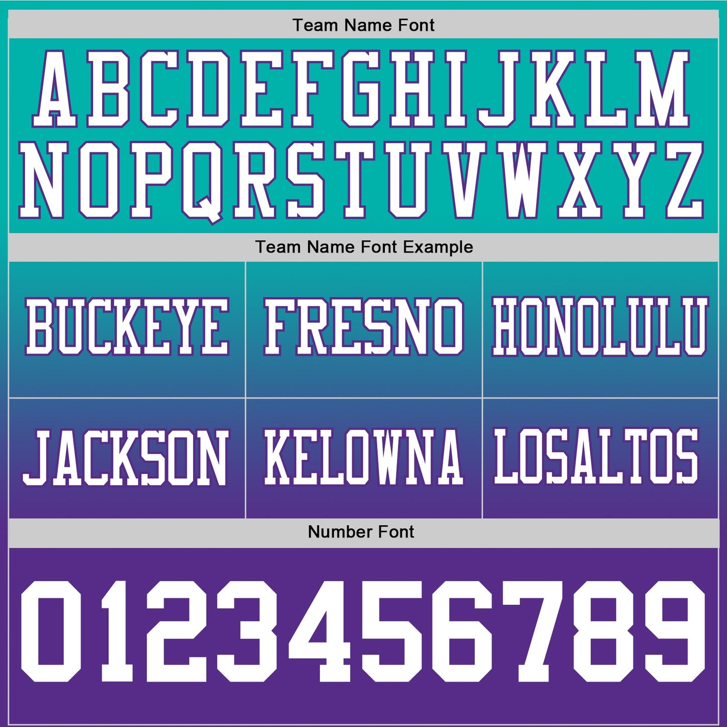 Custom Aqua White-Purple Authentic Fade Fashion Football Jersey