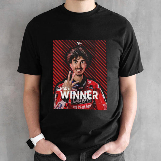 Francesco Bagnaia Winner Race MotoGP In Montmelo Barcelona 2024 shirt