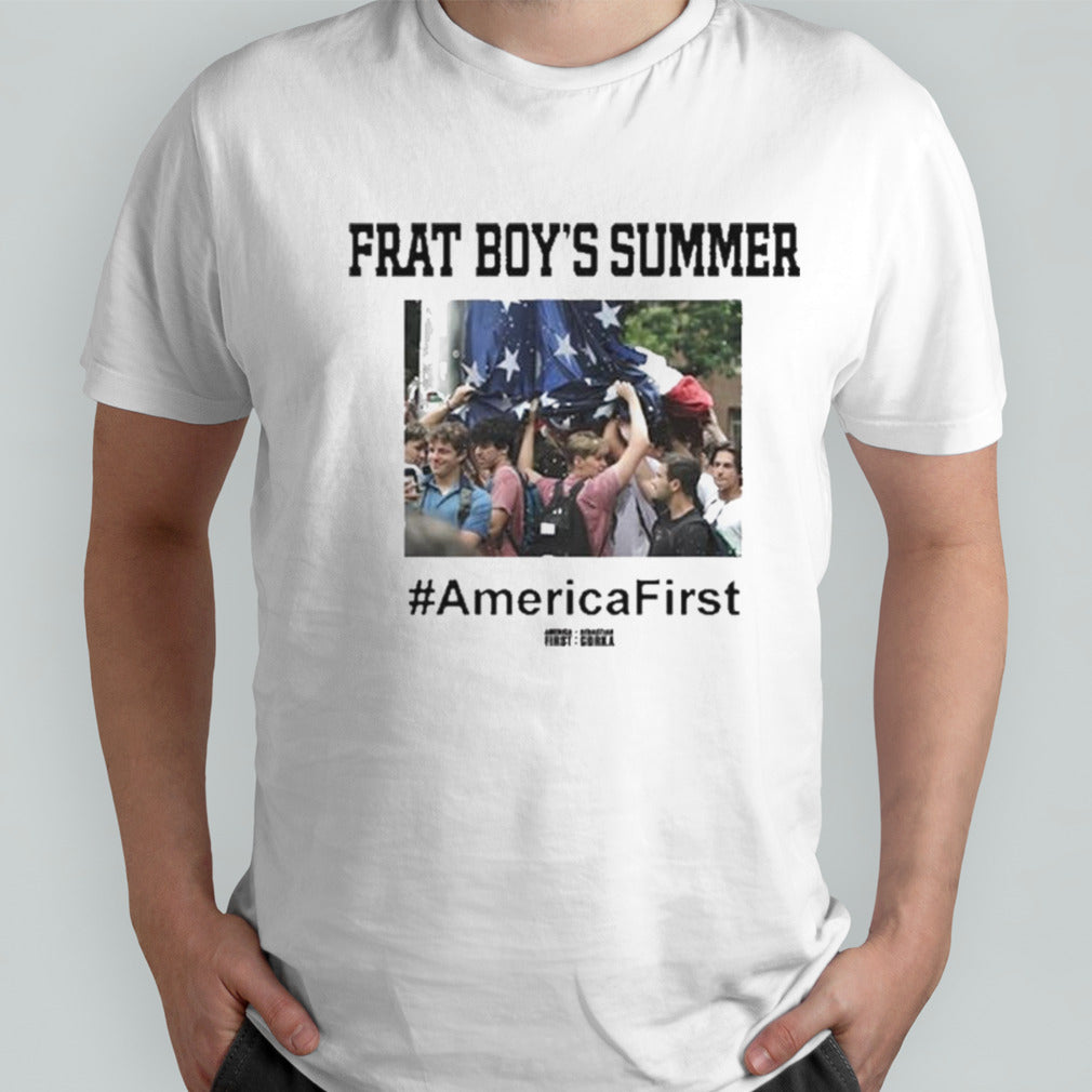 Frat boyâ€™s summer America first shirt
