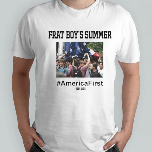Frat boyâ€™s summer America first shirt