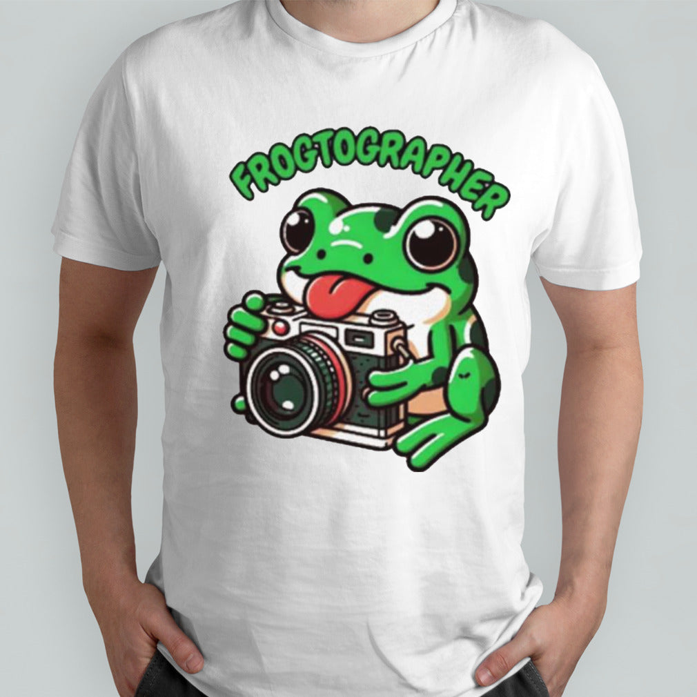 Frog photographer shirt