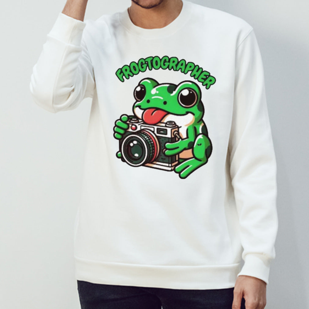 Frog photographer shirt