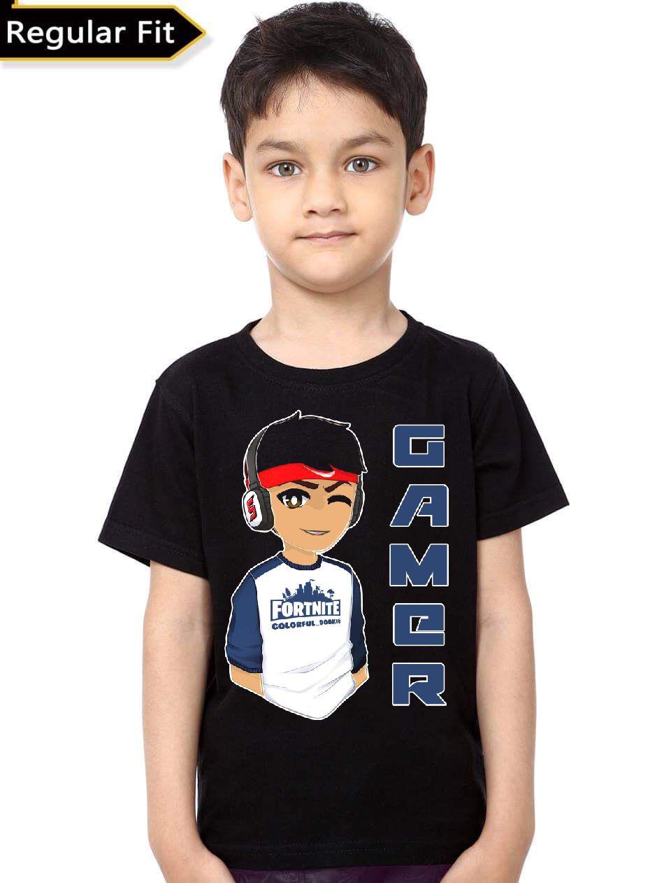 Gamer Black Kids T-Shirt