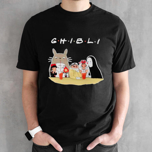 Ghibli studio true art true friend fan shirt