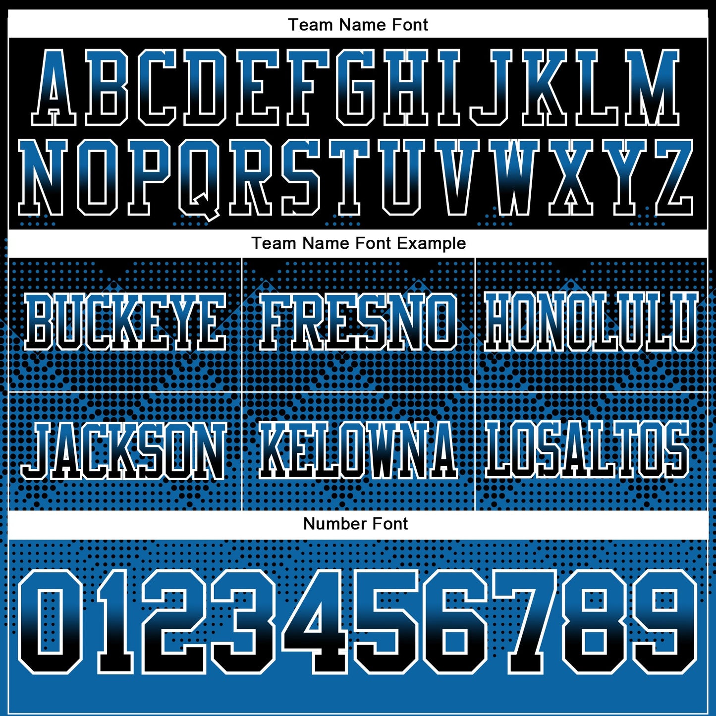 Custom Black Blue-White Authentic Gradient Square Shape Flag Football Jersey