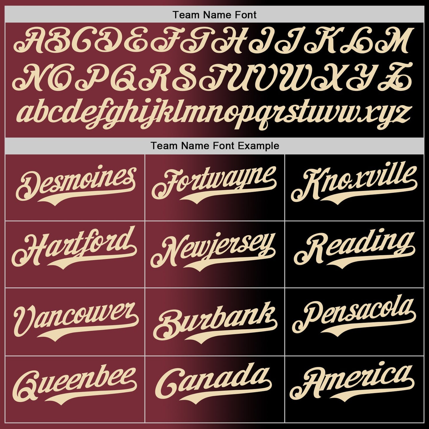 Custom Black Cream-Burgundy Authentic Gradient Fashion Baseball Jersey