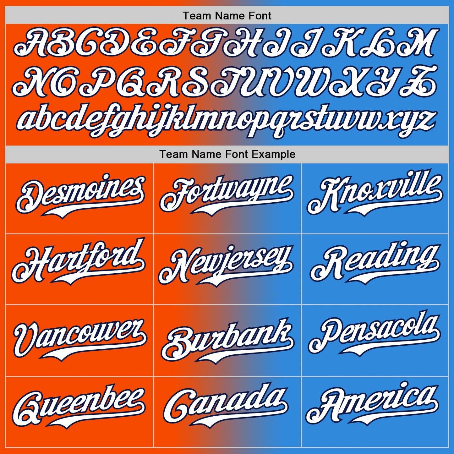 Custom Electric Blue White Orange-Navy Authentic Gradient Fashion Baseball Jersey