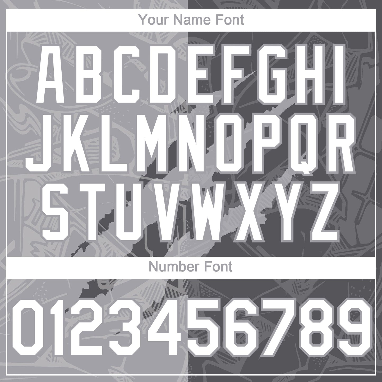 Custom Graffiti Pattern White Steel Gray-Gray 3D Scratch Authentic Baseball Jersey