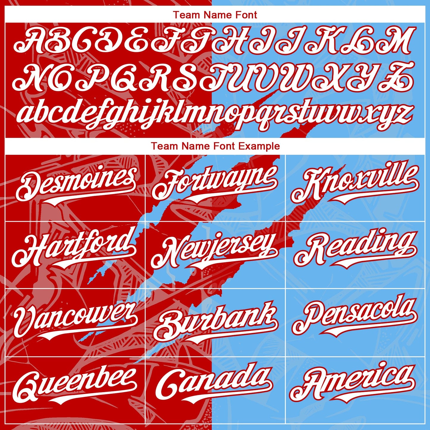 Custom Graffiti Pattern White Sky Blue-Red 3D Scratch Authentic Baseball Jersey