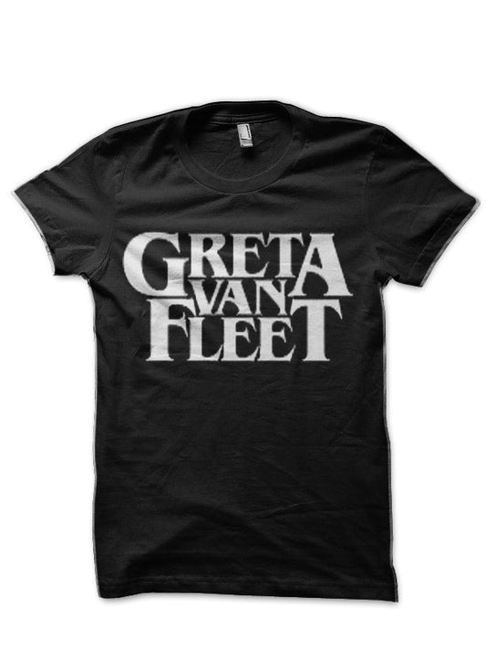 Greta Van Fleet Black T-Shirt Style001