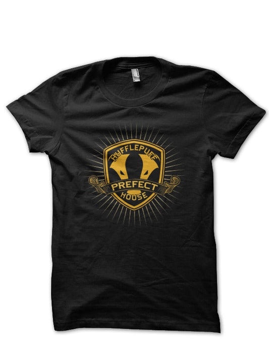 Hufflepuff House Prefect T-Shirt Style001