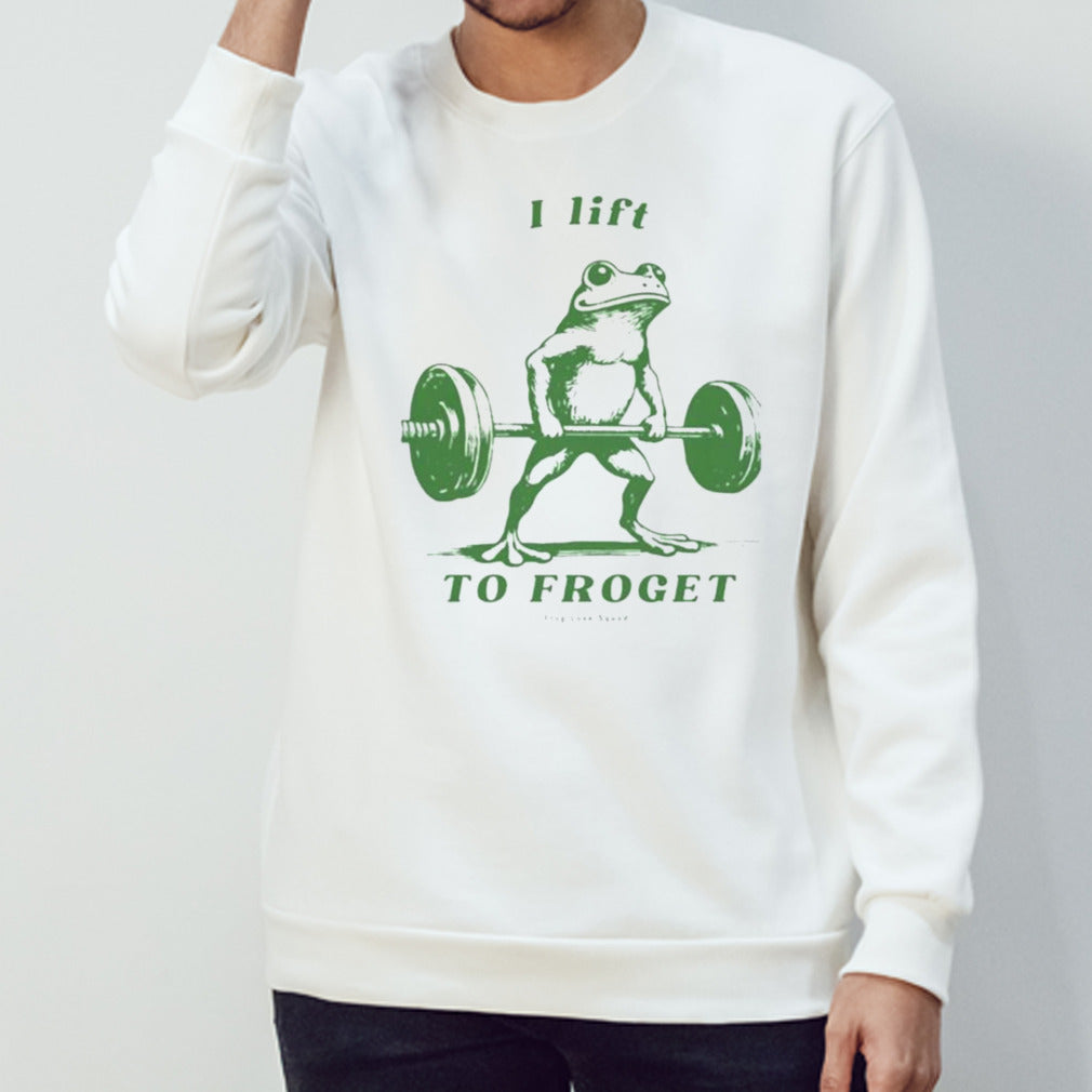 I Lift To Forget Frog Love Squad T-shirt