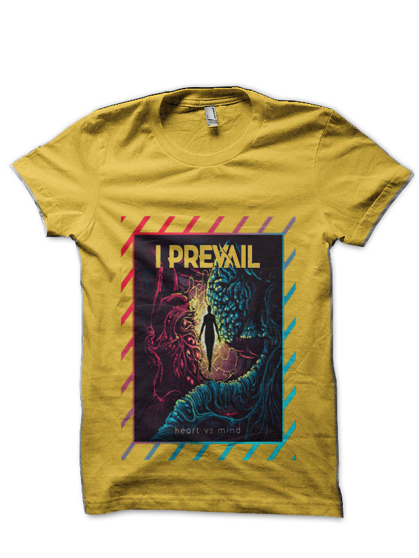 I Prevail Band Yellow T-Shirt