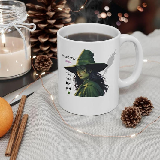 I'm Not That Girl Wicked Mug, Wicked Fan Art Mug, Wicked Emo, Wicked Fan Gift, Wizard of Oz Mug, Cute Mug Gift, Holiday Gift Idea