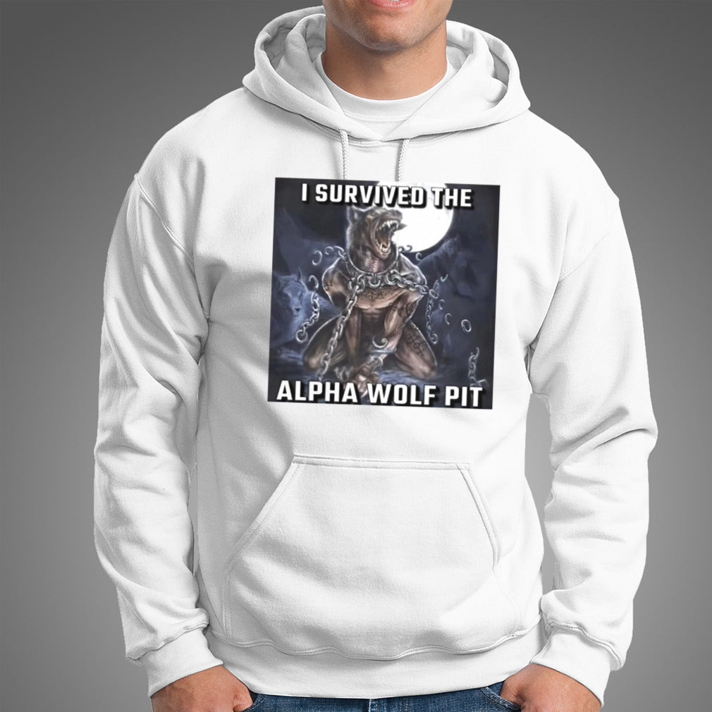 I survived the alpha wolf pit shirt
